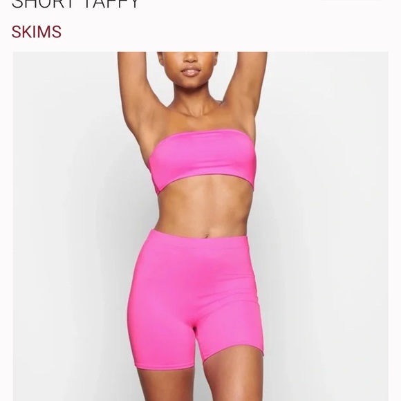 Skims taffy swim shirt size medium. Nwt, still in shipping plastic. - Picture 2 of 2